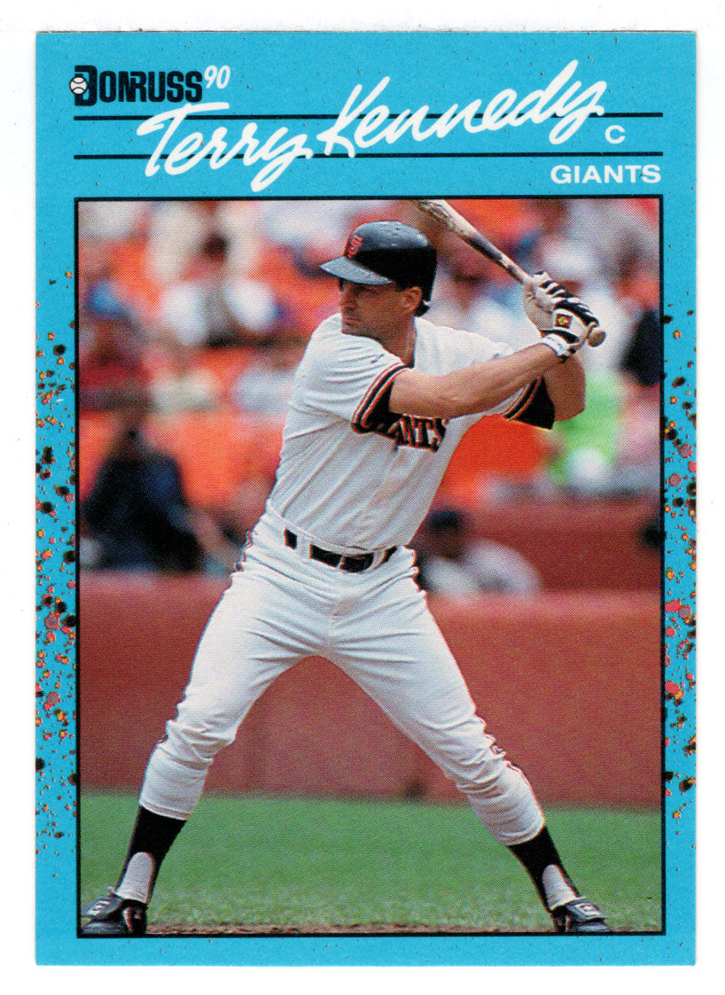 Terry Kennedy - San Francisco Giants (MLB Baseball Card) 1990 Donruss Best NL # 132 Mint