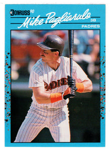 Mike Pagliarulo - San Diego Padres (MLB Baseball Card) 1990 Donruss Best NL # 137 Mint
