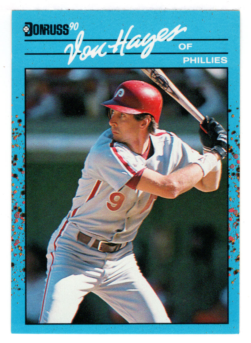 Von Hayes - Philadelphia Phillies (MLB Baseball Card) 1990 Donruss Best NL # 140 Mint