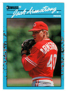 Jack Armstrong - Cincinnati Reds (MLB Baseball Card) 1990 Donruss Best NL # 142 Mint