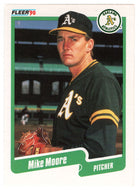 Mike Moore - Oakland Athletics (MLB Baseball Card) 1990 Fleer # 16 Mint