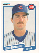 Kevin Blankenship - Chicago Cubs (MLB Baseball Card) 1990 Fleer # 28 Mint