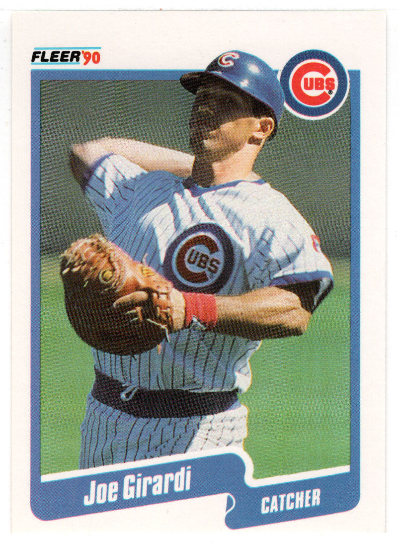 Joe Girardi - Chicago Cubs (MLB Baseball Card) 1990 Fleer # 31 Mint
