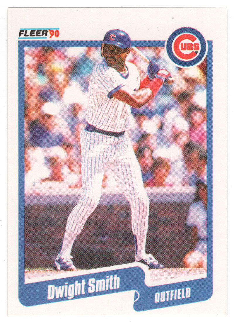 Dwight Smith - Chicago Cubs (MLB Baseball Card) 1990 Fleer # 42 Mint