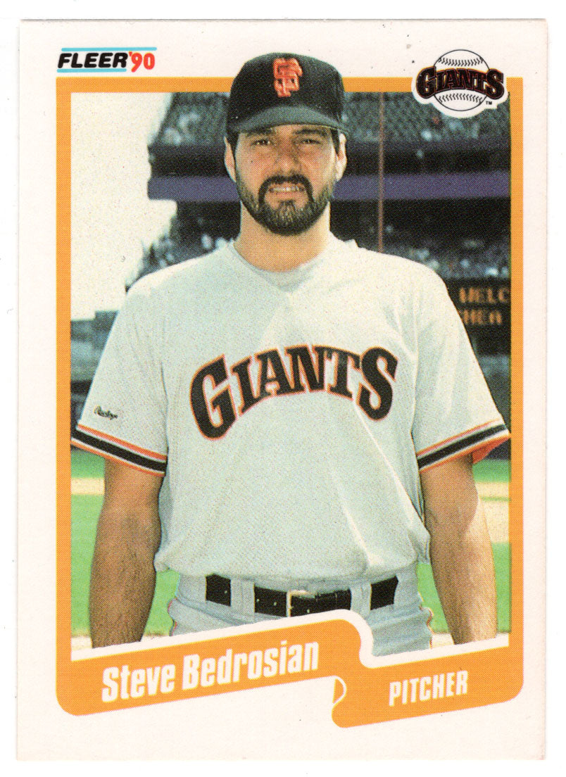 Steve Bedrosian - San Francisco Giants (MLB Baseball Card) 1990 Fleer # 50 Mint