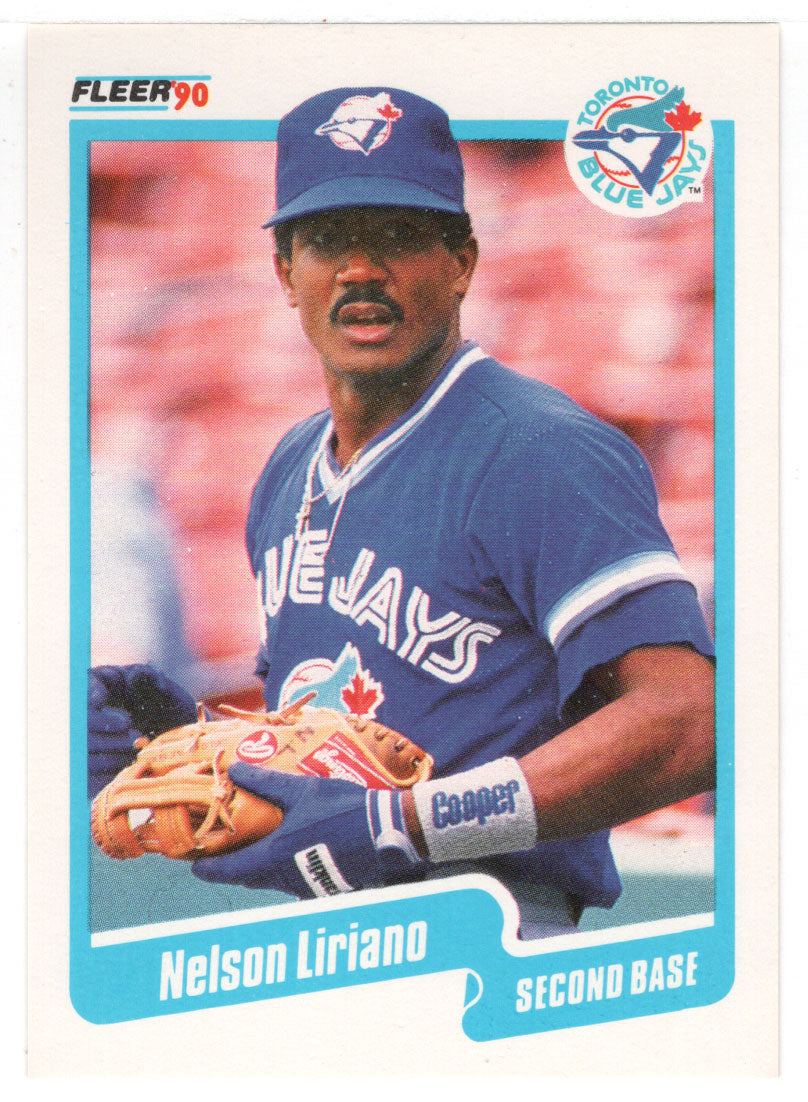 Nelson Liriano - Toronto Blue Jays (MLB Baseball Card) 1990 Fleer # 87 Mint