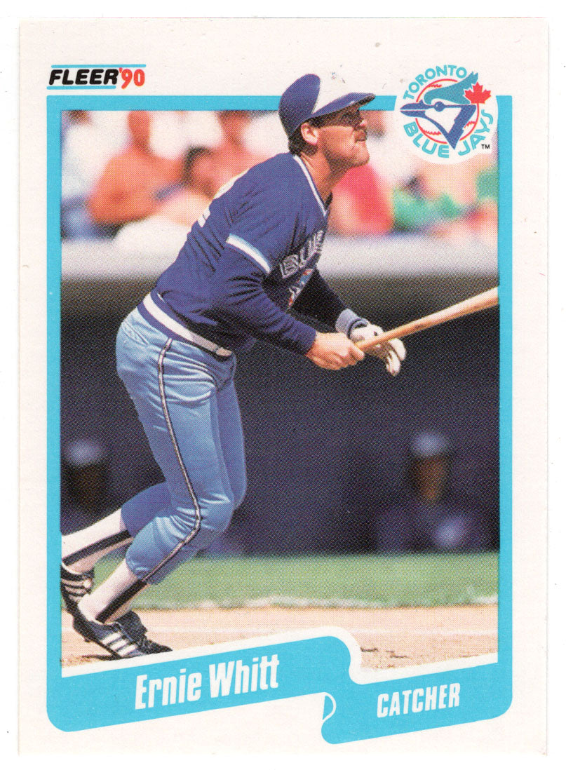 Ernie Whitt - Toronto Blue Jays (MLB Baseball Card) 1990 Fleer # 97 Mint