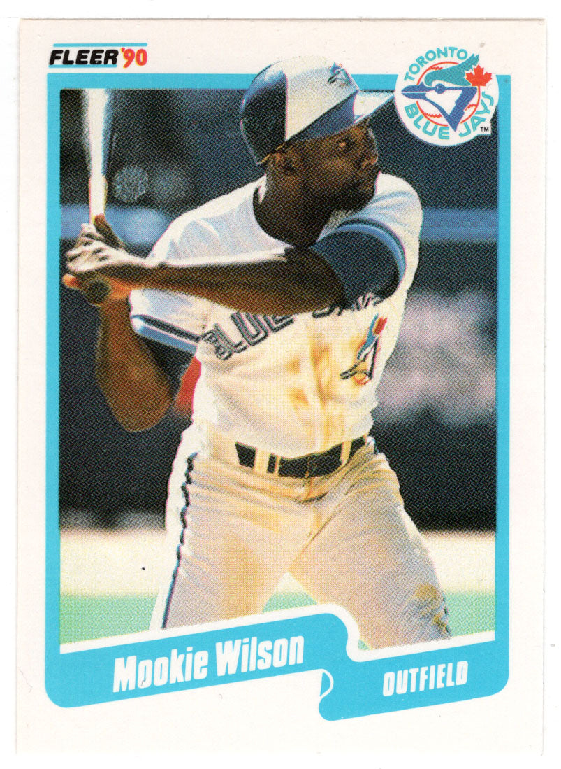 Mookie Wilson - Toronto Blue Jays (MLB Baseball Card) 1990 Fleer # 99 Mint