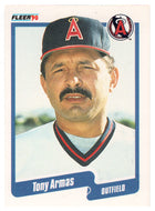 Tony Armas - California Angels (MLB Baseball Card) 1990 Fleer # 126 Mint