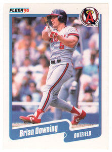 Brian Downing - California Angels (MLB Baseball Card) 1990 Fleer # 130 Mint