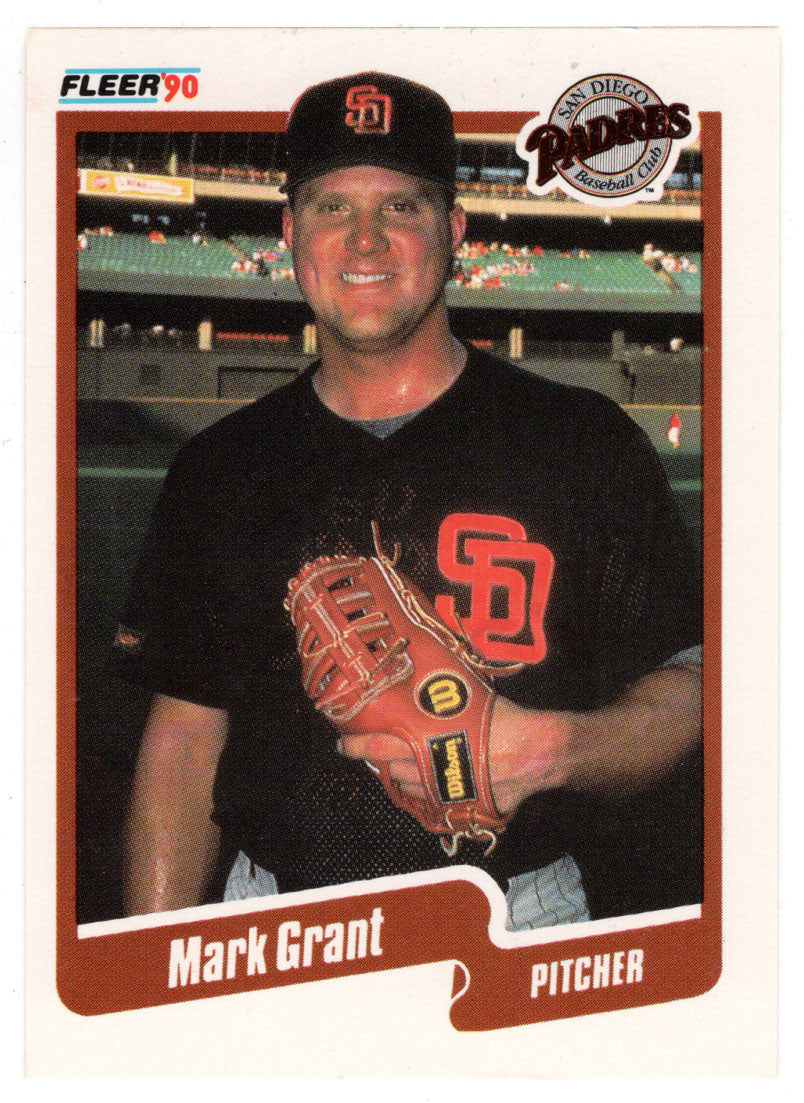 Mark Grant - San Diego Padres (MLB Baseball Card) 1990 Fleer # 156 Mint