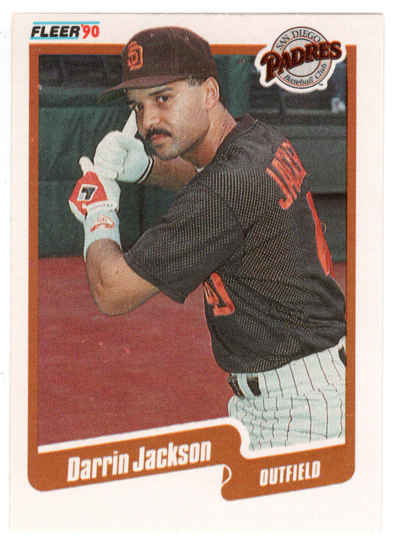 Darrin Jackson - San Diego Padres (MLB Baseball Card) 1990 Fleer # 160 Mint