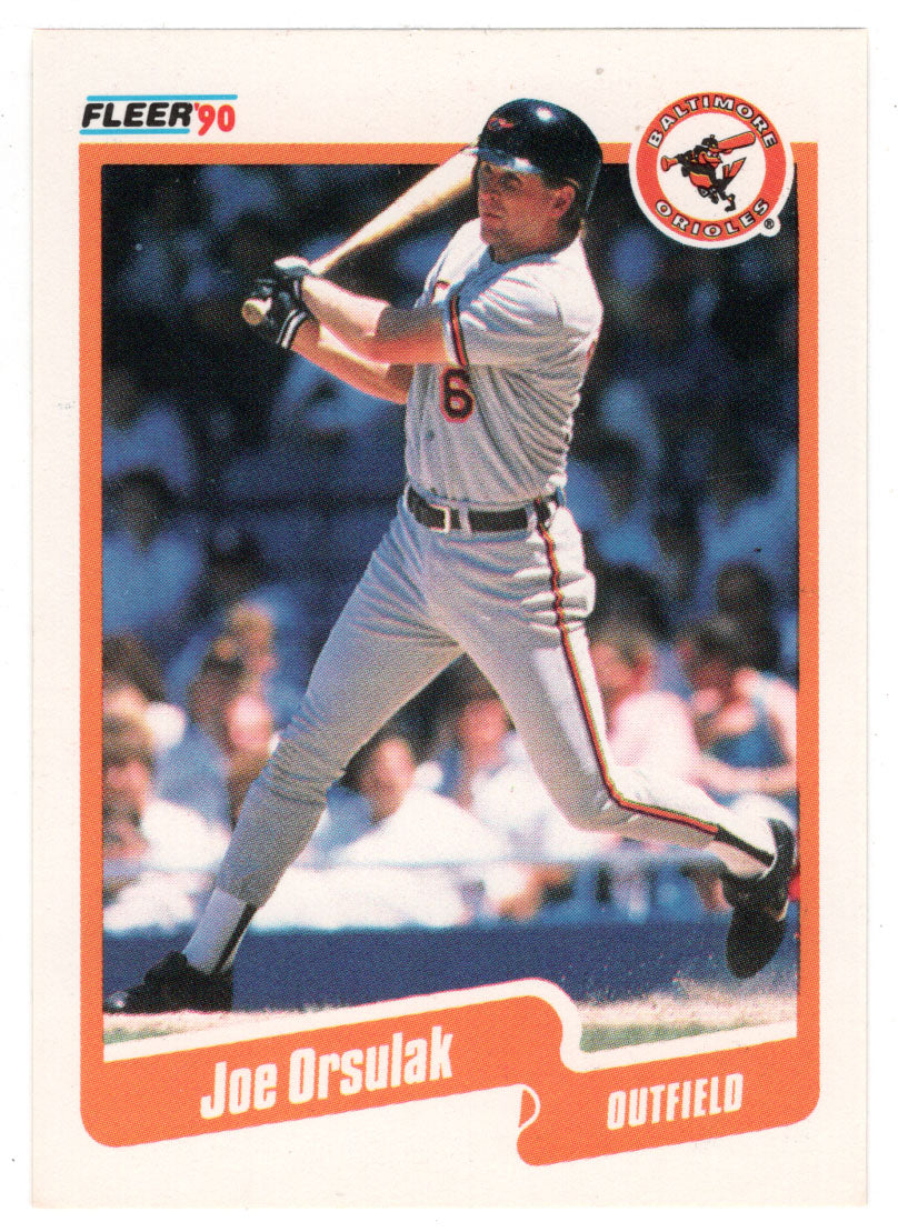 Joe Orsulak - Baltimore Orioles (MLB Baseball Card) 1990 Fleer # 185 Mint