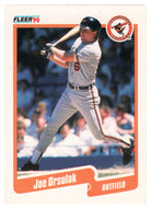 Joe Orsulak - Baltimore Orioles (MLB Baseball Card) 1990 Fleer # 185 Mint