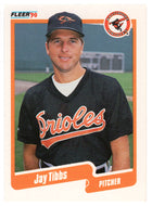Jay Tibbs - Baltimore Orioles (MLB Baseball Card) 1990 Fleer # 192 Mint