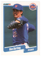 Ron Darling - New York Mets (MLB Baseball Card) 1990 Fleer # 201 Mint