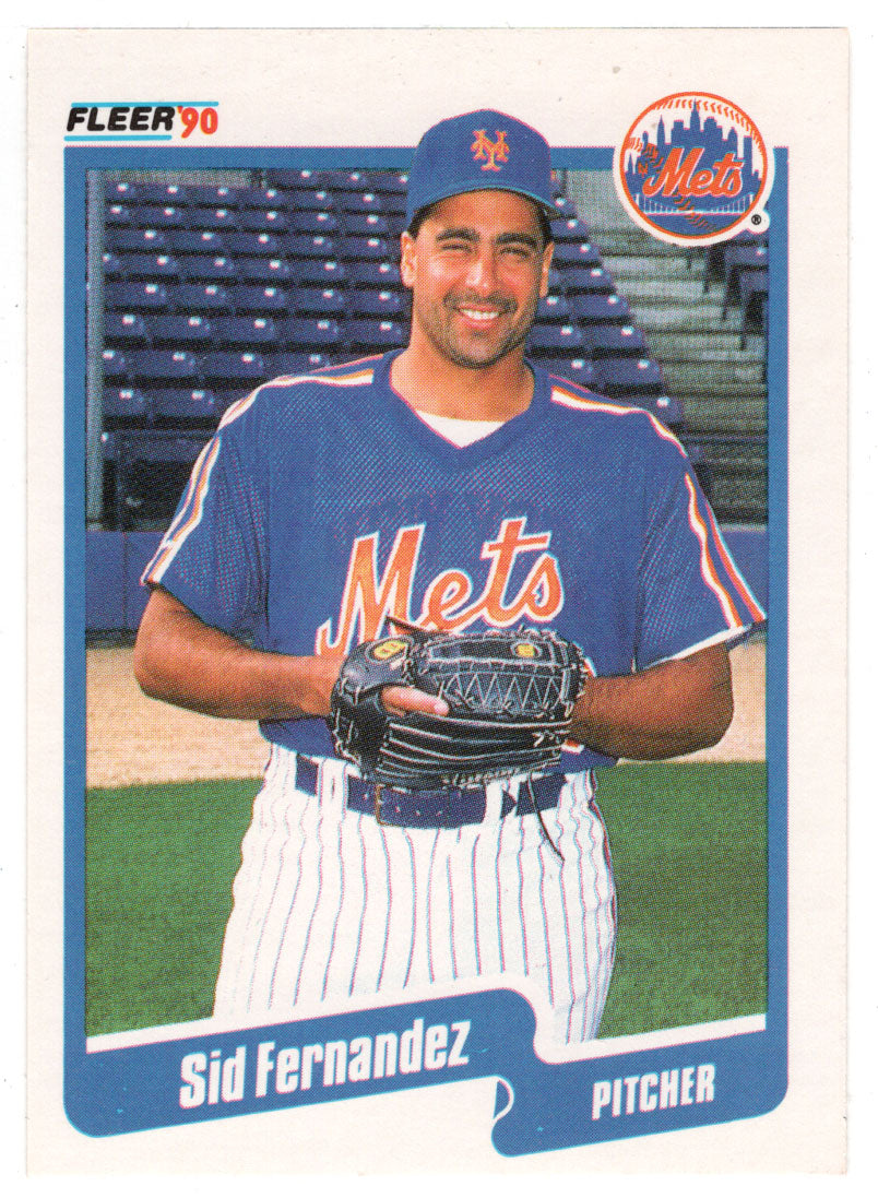 Sid Fernandez - New York Mets (MLB Baseball Card) 1990 Fleer # 203 Mint
