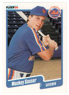 Mackey Sasser - New York Mets (MLB Baseball Card) 1990 Fleer # 216 Mint
