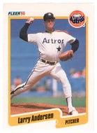 Larry Andersen - Houston Astros (MLB Baseball Card) 1990 Fleer # 221 Mint