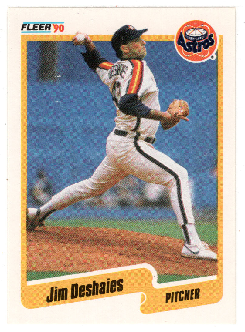 Jim Deshaies - Houston Astros (MLB Baseball Card) 1990 Fleer # 229 Mint