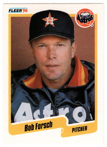 Bob Forsch - Houston Astros (MLB Baseball Card) 1990 Fleer # 231 Mint