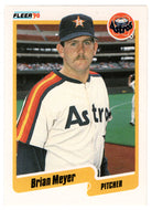 Brian Meyer - Houston Astros (MLB Baseball Card) 1990 Fleer # 232 Mint