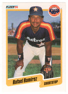 Rafael Ramirez - Houston Astros (MLB Baseball Card) 1990 Fleer # 234 Mint