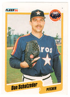 Dan Schatzeder - Houston Astros (MLB Baseball Card) 1990 Fleer # 236 Mint