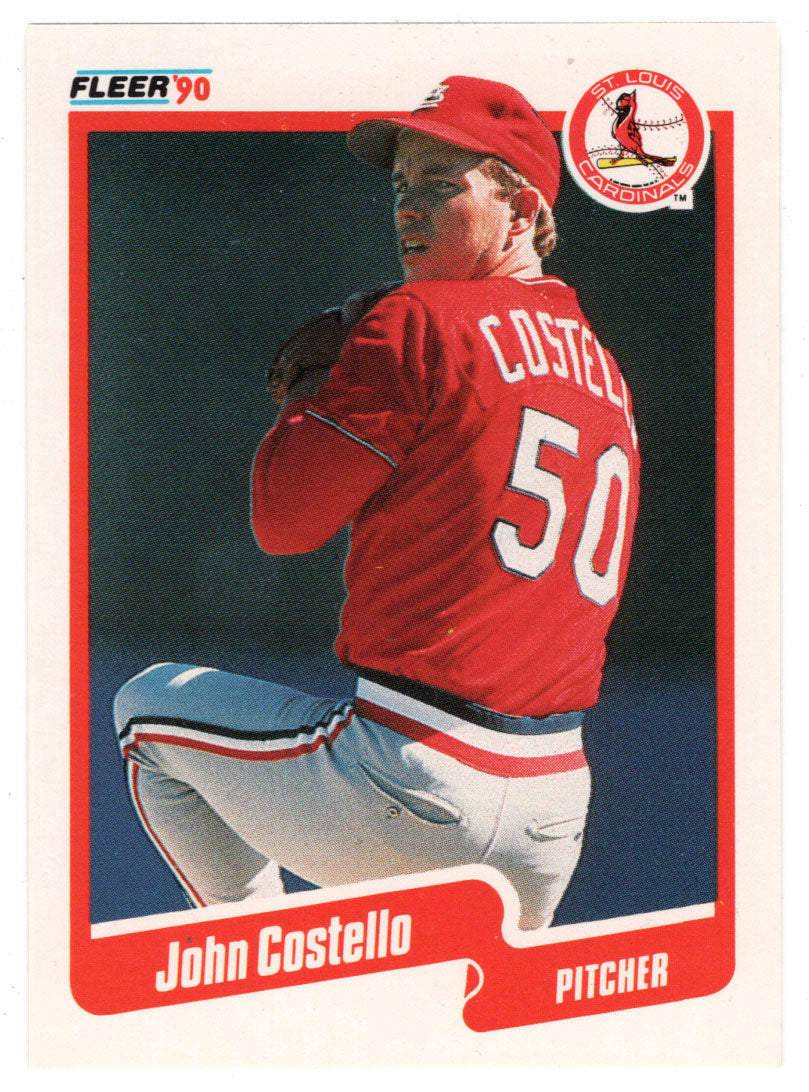 John Costello - St. Louis Cardinals (MLB Baseball Card) 1990 Fleer # 246 Mint