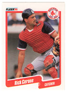 Rick Cerone - Boston Red Sox (MLB Baseball Card) 1990 Fleer # 270 Mint