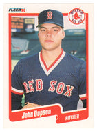 John Dopson - Boston Red Sox (MLB Baseball Card) 1990 Fleer # 272 Mint