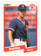 Danny Heep - Boston Red Sox (MLB Baseball Card) 1990 Fleer # 278 Mint