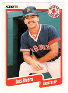 Luis Rivera - Boston Red Sox (MLB Baseball Card) 1990 Fleer # 285 Mint
