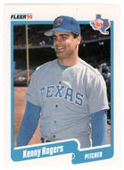 Kenny Rogers - Texas Rangers (MLB Baseball Card) 1990 Fleer # 311 Mint