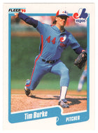 Tim Burke - Montreal Expos (MLB Baseball Card) 1990 Fleer # 342 Mint