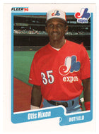 Otis Nixon - Montreal Expos (MLB Baseball Card) 1990 Fleer # 356 Mint