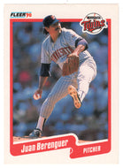 Juan Berenguer - Minnesota Twins (MLB Baseball Card) 1990 Fleer # 369 Mint