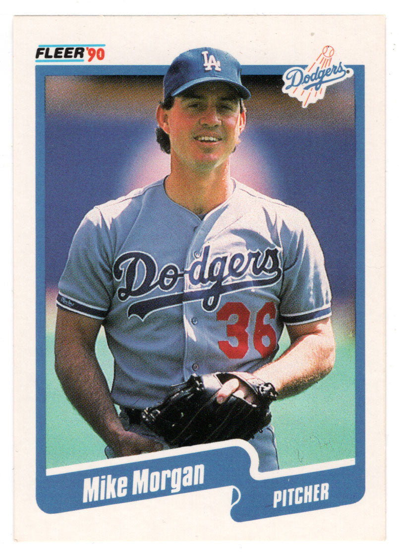 Mike Morgan - Los Angeles Dodgers (MLB Baseball Card) 1990 Fleer # 403 Mint