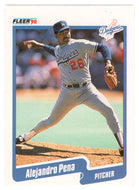 Alejandro Pena - Los Angeles Dodgers (MLB Baseball Card) 1990 Fleer # 405 Mint