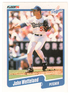 John Wetteland - Los Angeles Dodgers (MLB Baseball Card) 1990 Fleer # 411 Mint