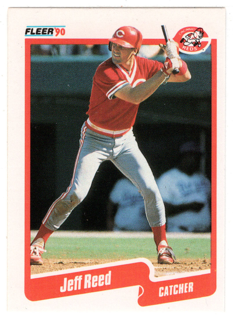 Jeff Reed - Cincinnati Reds (MLB Baseball Card) 1990 Fleer # 429 Mint