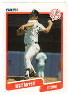 Walt Terrell - New York Yankees (MLB Baseball Card) 1990 Fleer # 457 Mint