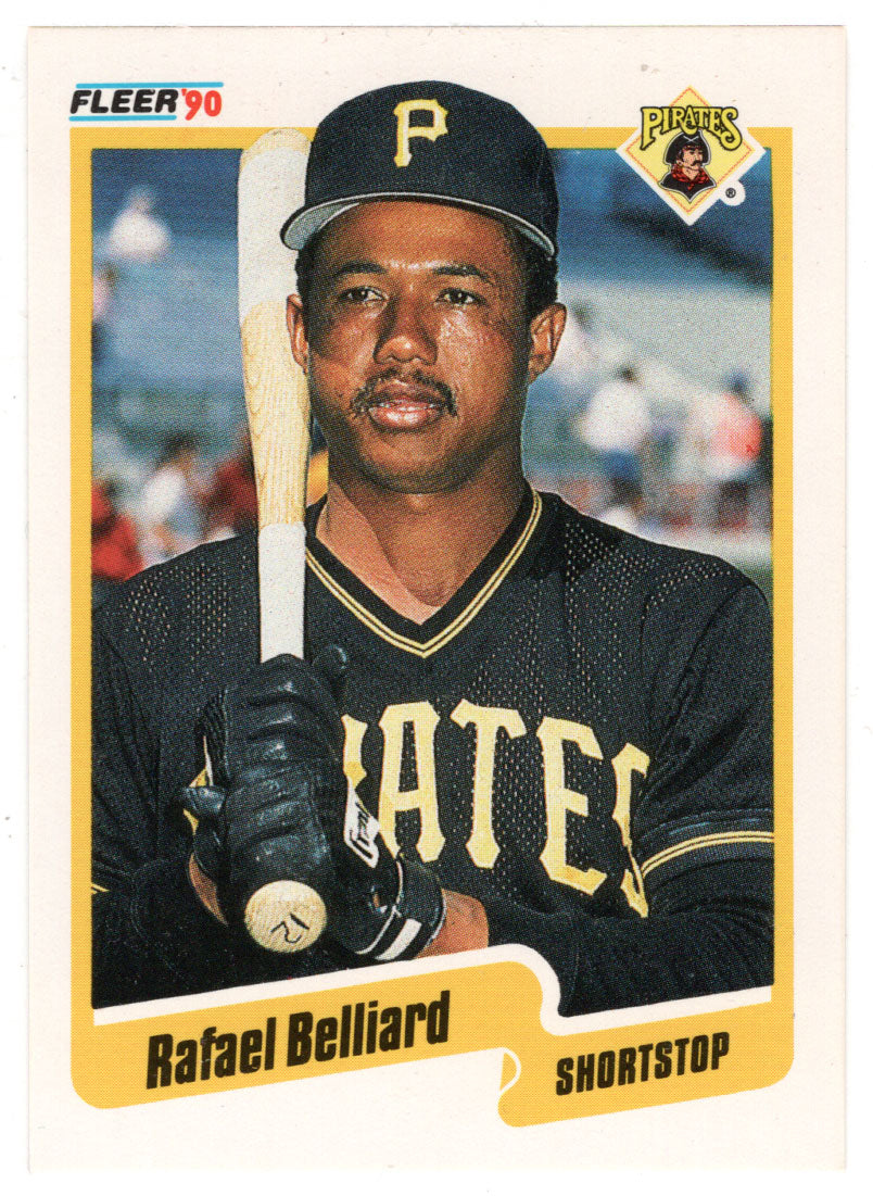 Rafael Belliard - Pittsburgh Pirates (MLB Baseball Card) 1990 Fleer # 460 Mint
