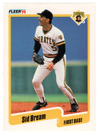 Sid Bream - Pittsburgh Pirates (MLB Baseball Card) 1990 Fleer # 463 Mint