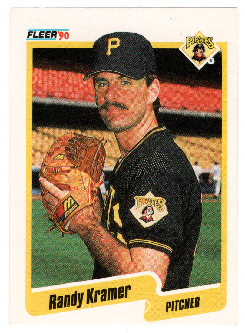 Randy Kramer - Pittsburgh Pirates (MLB Baseball Card) 1990 Fleer # 471 Mint