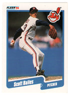 Scott Bailes - Cleveland Indians (MLB Baseball Card) 1990 Fleer # 484 Mint