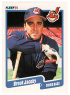 Brook Jacoby - Cleveland Indians (MLB Baseball Card) 1990 Fleer # 493 Mint