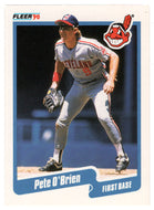 Pete O'Brien - Cleveland Indians (MLB Baseball Card) 1990 Fleer # 498 Mint