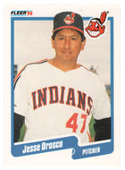 Jesse Orosco - Cleveland Indians (MLB Baseball Card) 1990 Fleer # 500 Mint