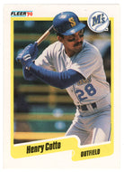 Henry Cotto - Seattle Mariners (MLB Baseball Card) 1990 Fleer # 511 Mint
